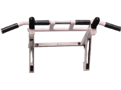 Asat Brand Wall Mounted Pull Up Bar | Home Gym Equipment for Men, Kids and Women | Multipurpose | Multi Grips | Special Feature | White (without Pulley & Accessories)