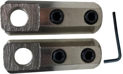 Gym Equipment Cable Lock Attachment Set with Safety Screw & L Key – Standard Size (2 pc)