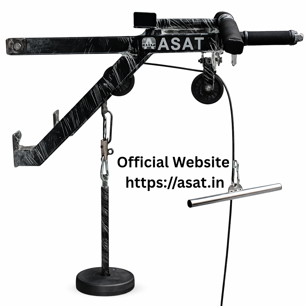 Asat Brand Wall Mounted Pull Up Bar | Home Gym Equipment for Men, Kids and Women | Multipurpose | Multi Grips | Special Feature | Black (without Pulley & Accessories) - Image 12