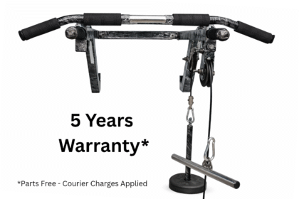 Asat Brand Wall Mounted Pull Up Bar | Home Gym Equipment for Men, Kids and Women | Multipurpose | Multi Grips | Special Feature | Black (without Pulley & Accessories)